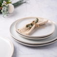 thumbnail image 2 of AmorArc Ceramic Plates Set of 6, 8.5 Inch Handmade Reactive Glaze Stoneware Plates set for Dessert, Salad, Appetizer, Dinner, Microwave & Dishwasher Safe, Scratch Resistant-Reactive Color, 2 of 7