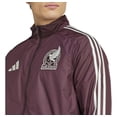 thumbnail image 4 of Chamarra adidas Hombre Seleccion Nacional Mexico Reversible cafe L, 4 of 6