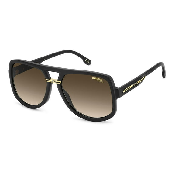 Carrera - VICTORY C 10/S, Squared ECO POLYAMIDE men MATTE BLACK GOLD/BLACK BROWN GREEN