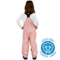 thumbnail image 3 of JAN & JUL Waterproof Bib Rain Pants for Baby Girls, Lightweight Toddler Overalls (Prairie Flowers, Size 1T), 3 of 7
