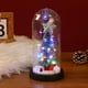 thumbnail image 1 of Luz nocturna de árbol de Navidad brillante con domo de cristal - Decoración y regalo navideño de escritorio, 1 of 6