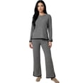 thumbnail image 1 of Conjunto de Suéter y Pantalón Acanalado Diseño Elegante y Versátil para Mujer, 1 of 5
