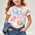 thumbnail image 4 of Amzcrzy Tenue de Pâques pour Garçons et Filles 3-14 Ans T-Shirts Unisexes à Col Rond Imprimé Mode Décontracté Été Manches Courtes Hauts pour Filles Garçons, 4 of 8