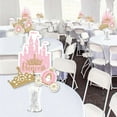 thumbnail image 2 of Big Dot of Happiness Little Princess Crown - Pink Princess Baby Shower or Birthday Party Centerpiece Sticks - Showstopper Table Toppers - 35 Pieces, 2 of 8