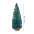 thumbnail image 4 of Adornos de mesa HUOGUO forma de mini árbol de Navidad con flora artificial verde 6,5 cm 8,5 cm 12,5 cm, 4 of 5