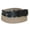 Tan, variant on Men's Big & Tall Cotton Fabric Belt with Leather Tabs
