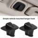 thumbnail image 2 of 2pcs Car Black Abs Interior Roof Hooks Clothes Hanger Hook Trim For Volvo V90 S90 Xc40 Xc60 Xc90 20-Good, 2 of 5