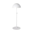 thumbnail image 3 of Soporte de sombrero Altura ajustable estable estable de hierro resistente portavoces retráctil soporte de peluca para salón centros comerciales de base blanca, 3 of 8