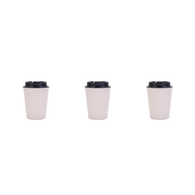 Ounissouiy Botella de bebida Taza de agua Taza térmica Mano de obra fina Tamaño compacto Exquisito Exterior Interior Oficina Leche Líquido Type3 NO3