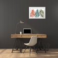 thumbnail image 3 of Ritter, Gina 24x17 White Modern Wood Framed Museum Art Print Titled - Palm Trio, 3 of 4