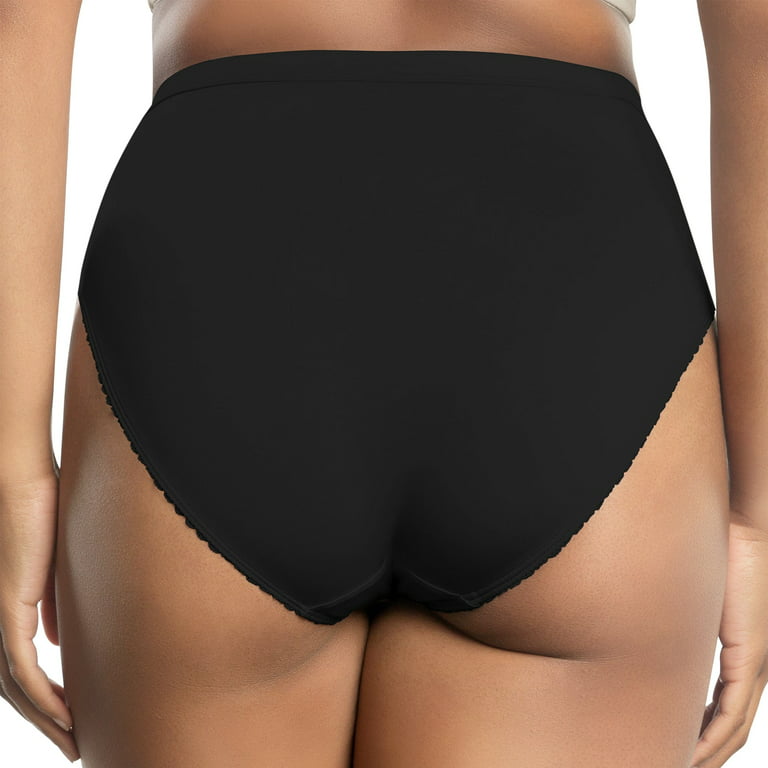 PARFAIT Women's Micro Dressy French Cut Panty - Black - 3XL 
