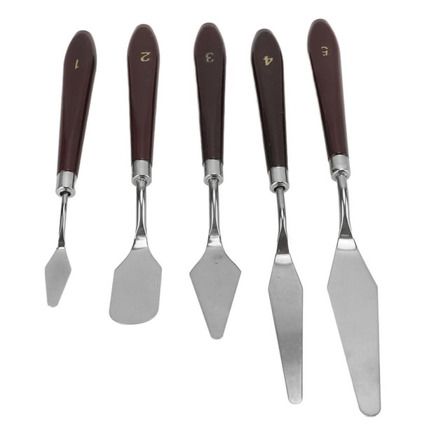 Palettes Knife, Palettes Knife Set 5Pcs For Mixing Colors For Making
