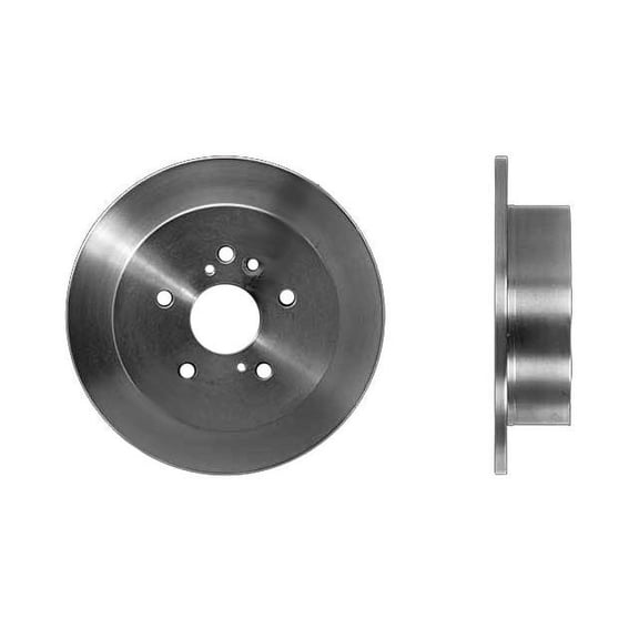 Rear Brake Rotor - Compatible with 2004 - 2010 Toyota Sienna 2005 2006 2007 2008 2009