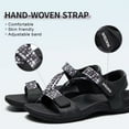 thumbnail image 3 of Comfortable Hiking Sandals for Womens, Classic Sport Walking Sandals with Adjustable Straps, Casual Summer Athletic Sandals for Trekking, Camping, Trip, 3 of 7