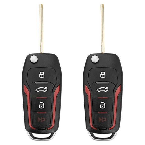 2 Upgrade Flip Remote Key Fob for 2005-2014 Ford Mustang 4D63-80 CHIP CWTWB1U331 315MHZ