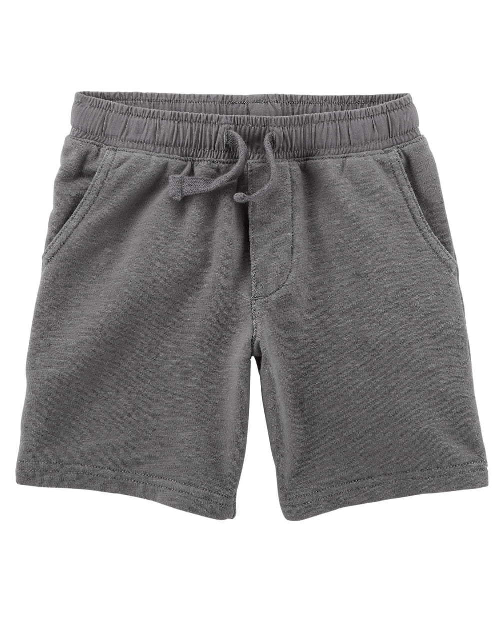 Carter's Boys TWO Pair of Pull-On Mesh Athletic Shorts NWT one blue one gray gym 