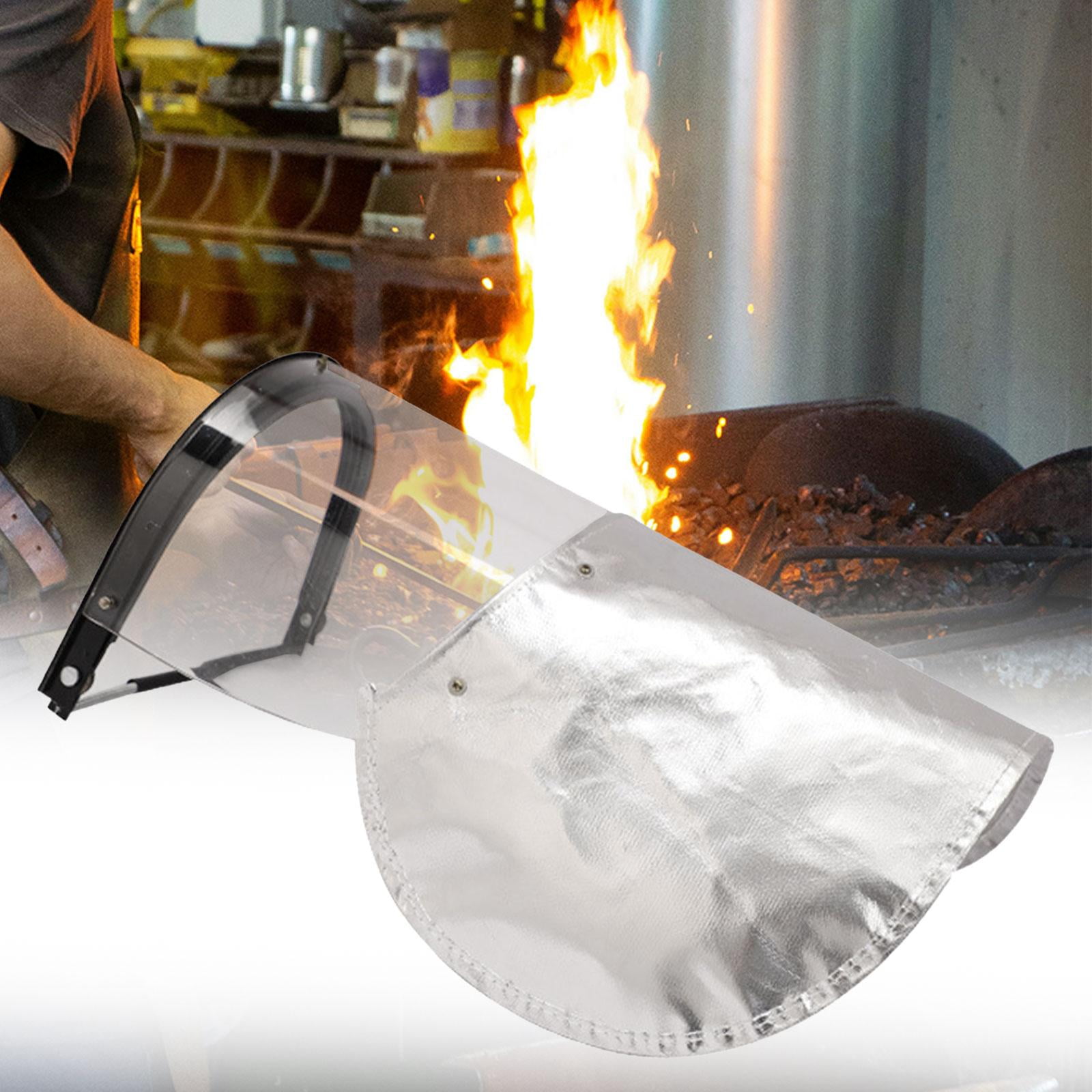 jiaping Fire Resistant Face Hood Welding Face Protection Face Shield Hood for Metallurgy 5mm