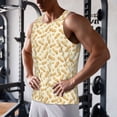 thumbnail image 5 of KLL Peanuts3 Print Men's Muscle Gym Workout Stringer Tank Tops Bodybuilding Fitness T-Shirts Tank Tops Men-4X-Large, 5 of 7