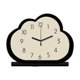 thumbnail image 2 of Cloud Shaped Wooden Desk Clock Silent Non Ticking Minimal Table Clock With Stand For Youth Bedroom Bedroom Office Home Decor, 2 of 6
