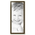 thumbnail image 2 of ArtToFrames 15" x 37" Black Panel With Gold Lip Picture Frame, 15x37 inch Multi Wood Poster Frame (WOM-5092),  Pack, 2 of 7