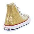 thumbnail image 3 of Converse Chuck Taylor All Star Hi Kids' Shoes Gold/Enamel Red/White 663625c, 3 of 6