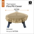 thumbnail image 2 of Classic Accessories Terrazzo® Round Fire Pit Cover - All Weather Protection Outdoor Cover (58992-EC), 2 of 10