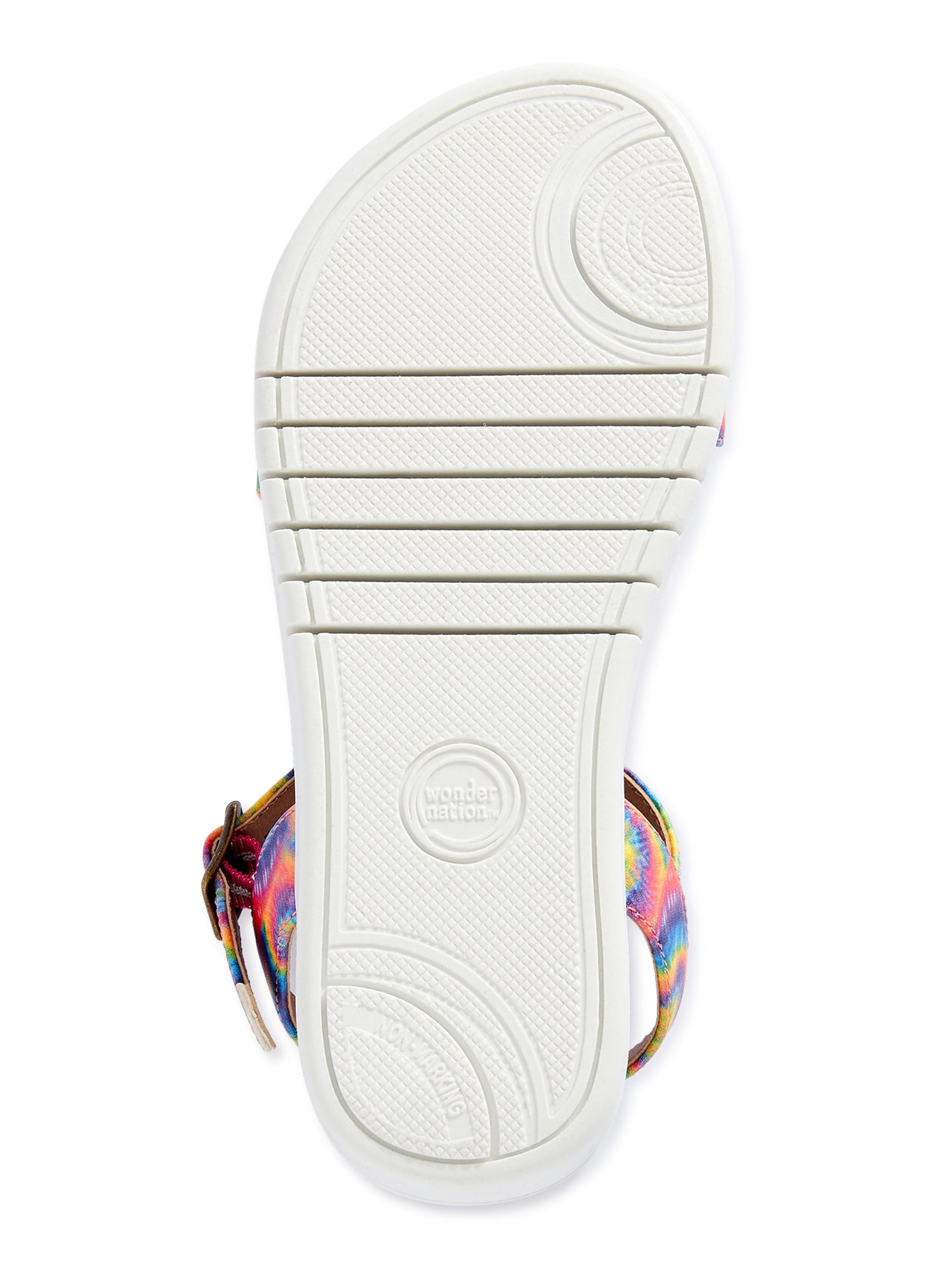 Wonder Nation Tie Dye Flatform Sandal (Little Girls & Big Girls)
