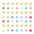 thumbnail image 1 of MasteelfCA 300Pcs Mini Colorful Brads Two-legged Nails Claw Nails Handmade DIY Accessories, 1 of 8