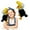 C, variant on YYKihy Soft Bird Parrot Hand Puppet - Simulation Plush Stuffed Doll Toy