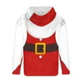 thumbnail image 5 of Men's Big & Tall Christmas Hoodie 3D Novelty Pullover Graphic Sweatshirt Long Sleeve Xmas Holiday Tops, 5 of 6