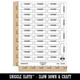 thumbnail image 2 of Faxed Blank Box for Date Signature Sticker Set - White - Matte Finish - 1.5" Small, 2 of 7