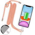 thumbnail image 4 of Phone Lanyard, Universal Cell Phone Neck Strap with 2 Tether Tab for Phones Full Coverage Case (OrangeRed), 4 of 6
