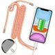 SHANSHUI Cordon de Téléphone, Sangles de Cou Charmes avec Patch pour les Téléphones iPhone et Samsung – image 4 sur 5