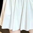 thumbnail image 4 of Tranfacy 5-16 Years Girls Solid Skort with Pockets Mid Length Summer Wear, 4 of 5