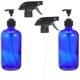 thumbnail image 1 of Glass Spray Bottles 500ml Refillable Set with Emulsion Pumps and Nozzles for Cosmetics, Lotions, Cleaning, and Essential Oils, 1 of 1