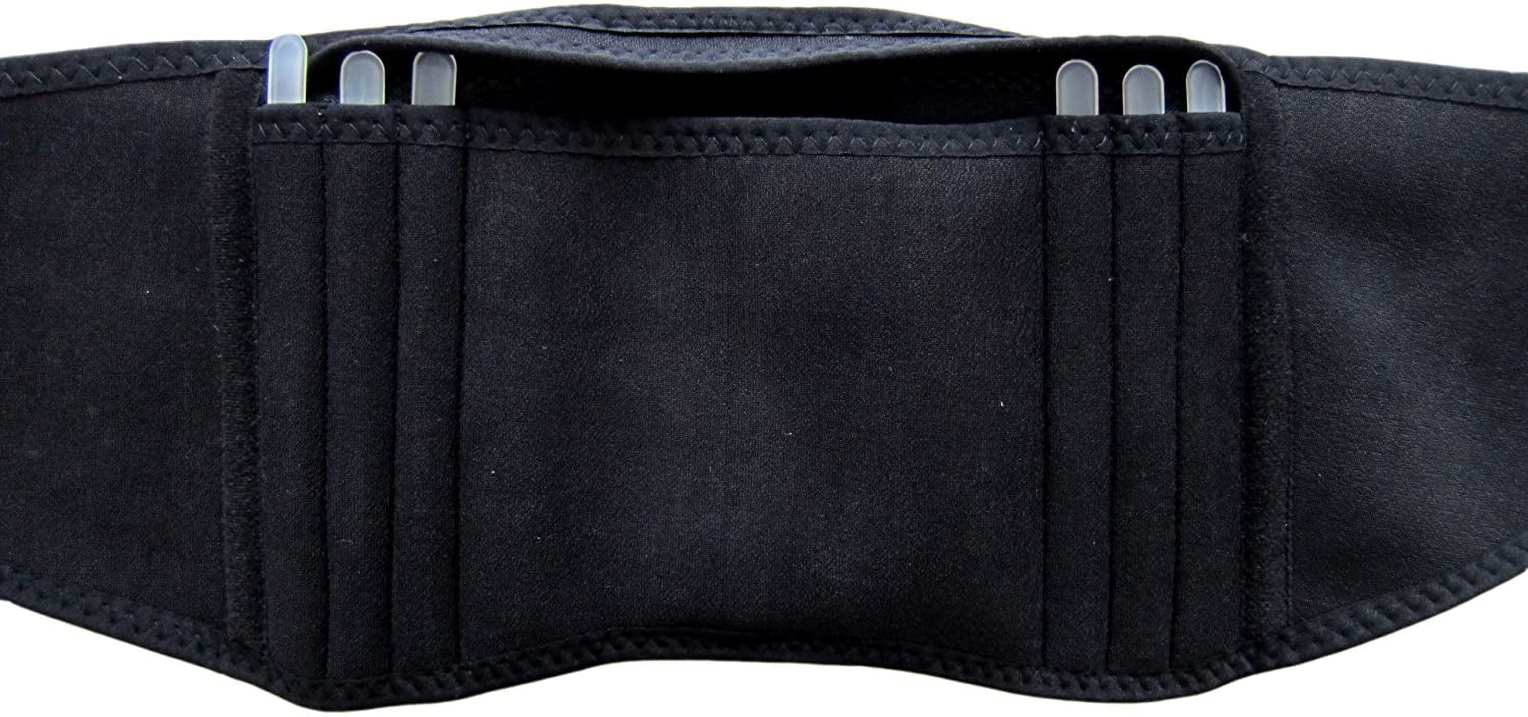 Fit Active Sports Back Brace Support Belt - Lumbar Posture Support Belt - Relieves Lower Back Pain