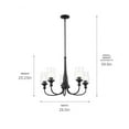 thumbnail image 5 of Kichler Lighting - Melis - 5 Light Medium Chandelier In Homestead Style-20.25, 5 of 8