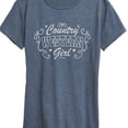 thumbnail image 3 of Instant Message - Country Western Girl - Women's Short Sleeve Graphic T-Shirt, 3 of 6