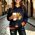 thumbnail image 4 of ZOYOEN Girls Halloween Graphic Hoodie- Cute Long Sleeve Pullover Funny Kids Sweatshirt 4-12, 4 of 6
