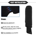thumbnail image 7 of Unique Bargains Dashboard Cover for Hyundai Santa Fe 2007-2012 Non-slip Polyester Black Dash Cover Mat Protector Cover, 7 of 7