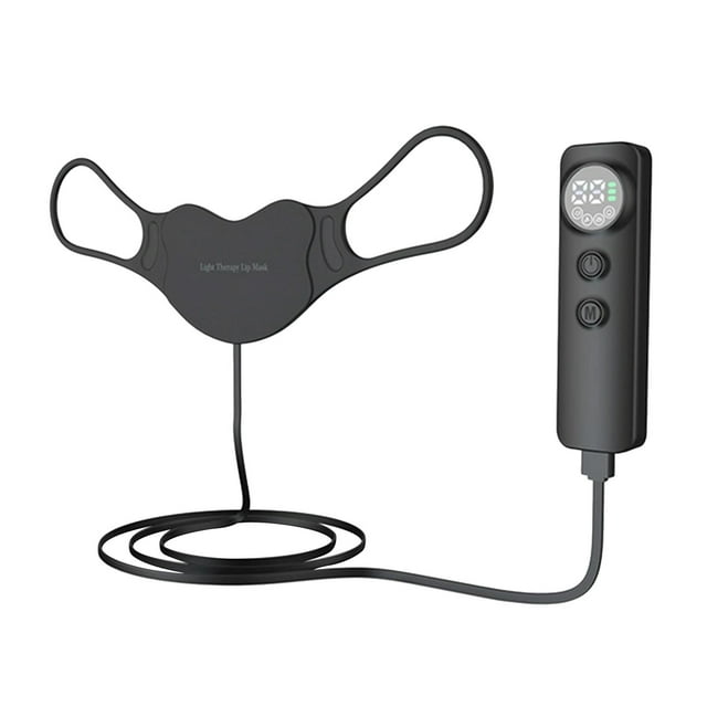 2 Pack Instrument de Beauté Rajeunissant pour Soin des Lèvres Dispositif LED Six-en-un Avancé pour Amélioration des Lèvres Réduction de la Peau