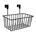 thumbnail image 3 of Fiocias Grid Storage Baskets with Hooks over Cabinet Door Organizer Basket for RV Black, 3 of 9