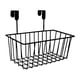 thumbnail image 3 of Organizador de almacenamiento de cocina, contenedor de almacenamiento de alambre, decoraciones de hierro, cesta colgante de metal, alambre Negro, 3 of 9