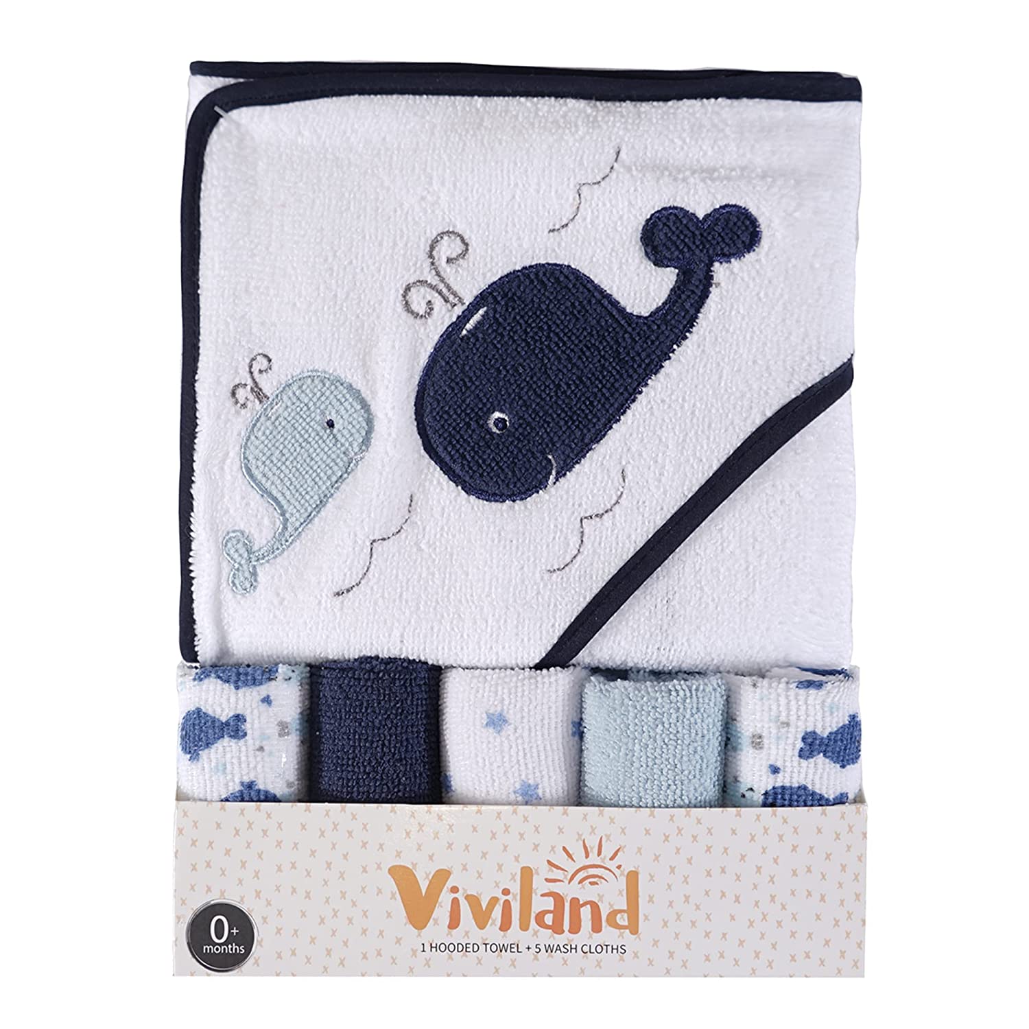 Burt's Bees Baby Hooded Bath Towel, Organic Cotton