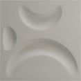 thumbnail image 5 of Ekena Millwork 11 7/8"W x 11 7/8"H Seville EnduraWall Decorative 3D Wall Panel, Universal Pearl Metallic Sea Mist (Covers 0.98 Sq. Ft.), 5 of 6