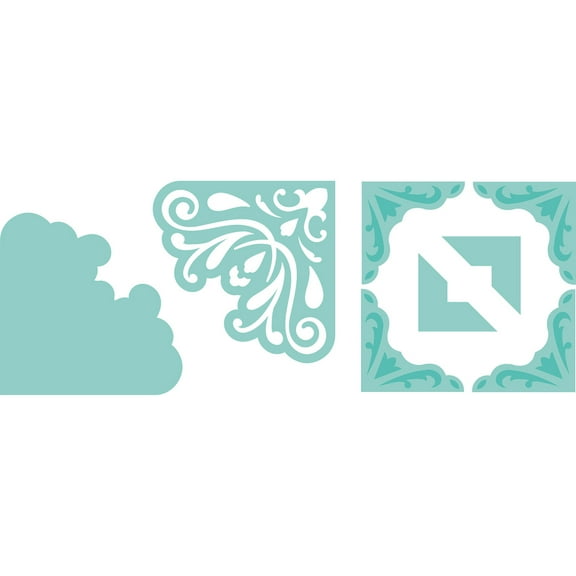 Kaisercraft Decorative Die-Photo Corners .25" To 1.75"