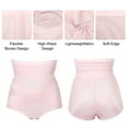 thumbnail image 3 of Cintura alta Mujer Adelgazante Moldeador de cuerpo Control de barriga Fajas Control Bragas Ropa interior XL Rosa, 3 of 6