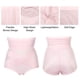 thumbnail image 3 of Cintura alta Mujer Adelgazante Moldeador de cuerpo Control de barriga Fajas Control Bragas Ropa interior XL Rosa, 3 of 6