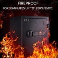 thumbnail image 6 of Tigerking Large Fireproof Safe, 1.24 Cu ft Steel Home Safe Box with Digital Lock for Home and Office, 6 of 7