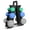 C. Set 5-10-15 Pair with Metal Rack, variant on Yes4All 5-10-15 LBS Pair, Neoprene Coated Dumbbell Sets of 2 with Metal Rack – Hexagonal, Anti-Slip, Anti-Roll Design, Multiple Weight Options for Home Gym Fitness
